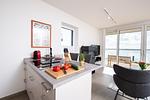Küche / Küchenzeile - Ferienwohnung Dock 76 Main - EG - Top-Hundeurlaub
