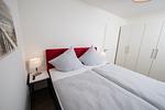 Schlafzimmer - Ferienwohnung Dock 76 Main - EG - Top-Hundeurlaub