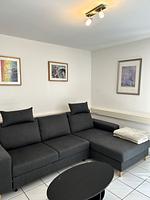 Wohnzimmer - Ferienwohnung Alter Ortsweg - Top-Hundeurlaub