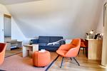 Wohnzimmer - Ferienwohnung Buntspecht 31 im Wreecher Idyll Rügen - Top-Hundeurlaub