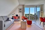 Wohnzimmer - Ferienwohnung Buntspecht 31 im Wreecher Idyll Rügen - Top-Hundeurlaub