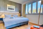 Schlafzimmer - Ferienwohnung Buntspecht 31 im Wreecher Idyll Rügen - Top-Hundeurlaub