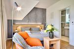 Wohnzimmer - Ferienwohnung Seeadler 33 im Wreecher Idyll Rügen - Top-Hundeurlaub