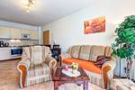 Wohnzimmer - Ferienwohnung Strandblick 3 - Top-Hundeurlaub