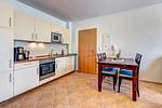 Küche / Küchenzeile - Ferienwohnung Strandblick 3 - Top-Hundeurlaub