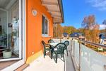 Balkon - Ferienwohnung Strandblick 1 - Top-Hundeurlaub