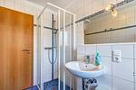 Badezimmer - Ferienwohnung Strandblick 1 - Top-Hundeurlaub