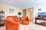 Wohnzimmer - Ferienwohnung Strandblick 1 - Top-Hundeurlaub