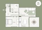Grundriss - Apartment B7 „Wellness, Fitness & Spieleraum“ im Pine Hill Resort - Top-Hundeurlaub