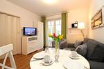 Wohnzimmer - Strandschlösschen Haus II Fewo 14 - Top-Hundeurlaub