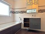 Badezimmer - Meerblickappartement mit Kamin - Top-Hundeurlaub