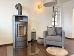 Kamin-/Ofen - Meerblickappartement mit Kamin - Top-Hundeurlaub