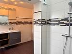 Badezimmer - Meerblickappartement mit Kamin - Top-Hundeurlaub