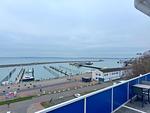 Meerblick - Meerblickappartement mit Kamin - Top-Hundeurlaub