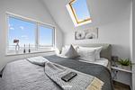 Schlafzimmer - Ferienwohnung But Meere Olpenitz - Top-Hundeurlaub