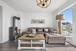 Wohnzimmer - Ferienwohnung But Meere Olpenitz - Top-Hundeurlaub