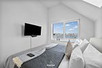 Schlafzimmer - Ferienwohnung But Meere Olpenitz - Top-Hundeurlaub