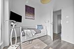 Schlafzimmer - Ferienwohnung But Meere Olpenitz - Top-Hundeurlaub