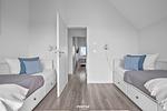 Schlafzimmer - Ferienwohnung But Meere Olpenitz - Top-Hundeurlaub