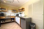 Küche / Küchenzeile - Appartementanlage Dünengarten Fewo 45 - 32 - Top-Hundeurlaub