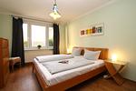 Schlafzimmer - Appartementanlage Dünengarten Fewo 45 - 32 - Top-Hundeurlaub