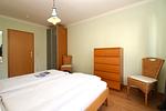 Schlafzimmer - Appartementanlage Dünengarten Fewo 45 - 32 - Top-Hundeurlaub