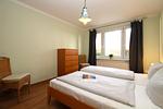 Schlafzimmer - Appartementanlage Dünengarten Fewo 45 - 32 - Top-Hundeurlaub
