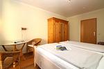 Schlafzimmer - Appartementanlage Dünengarten Fewo 45 - 32 - Top-Hundeurlaub