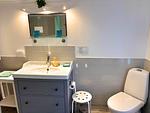 Badezimmer im Ferienhaus Hus Bohult in Berga – charmantes Schwedenhaus in Småland - Hus Bohult - Top-Hundeurlaub