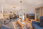 Wohnzimmer - Ferienwohnung Lieblingsort - Top-Hundeurlaub