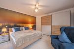 Schlafzimmer - Ferienwohnung Lieblingsort - Top-Hundeurlaub