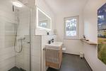 Badezimmer - Ferienwohnung Lieblingsort - Top-Hundeurlaub