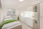 Schlafzimmer - Ferienwohnung Meerzeit - Top-Hundeurlaub