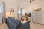 Wohnzimmer - Ferienwohnung Meerzeit - Top-Hundeurlaub