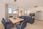Wohnzimmer - Ferienwohnung Meerzeit - Top-Hundeurlaub