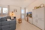 Wohnzimmer - Ferienwohnung Meerzeit - Top-Hundeurlaub