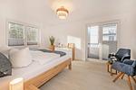 Schlafzimmer - Ferienwohnung Meerzeit - Top-Hundeurlaub