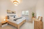 Schlafzimmer - Ferienwohnung Meerzeit - Top-Hundeurlaub