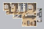 Grundriss - Ferienwohnung Meerzeit - Top-Hundeurlaub