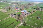 Ferienwohnung "Landtraum" Wohnzimmer, Vogelperspektive - Ferienwohnung Landtraum - Top-Hundeurlaub