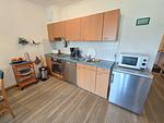 Küche / Küchenzeile - Komfort Ferienwohnung mit 1 Schlafzimmer und Terrasse im Erdgeschoss (117) - Top-Hundeurlaub