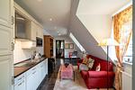 Wohnzimmer - Ferienwohnung KM3 "Kranich" - Top-Hundeurlaub