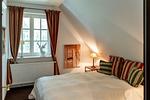 Schlafzimmer - Ferienwohnung KM3 "Kranich" - Top-Hundeurlaub