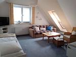 Schlafzimmer - Lindenstraße 43 Wohnung 6 Mein Seepferdchen - Top-Hundeurlaub