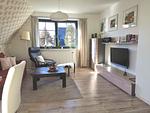 Wohnzimmer - Ferienwohnung Malvenhaus - Top-Hundeurlaub