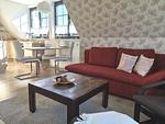 Wohnzimmer - Ferienwohnung Malvenhaus - Top-Hundeurlaub