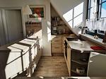 Küche / Küchenzeile - Ferienwohnung Malvenhaus - Top-Hundeurlaub