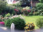 Garten - Ferienwohnung Malvenhaus - Top-Hundeurlaub