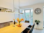 Küche / Küchenzeile - Ferienwohnung Leuchtfeuer im Haus Zudar Prora - Top-Hundeurlaub
