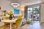Wohnzimmer - Ferienwohnung Strandgras 7 Villa Sofie Binz - Top-Hundeurlaub
